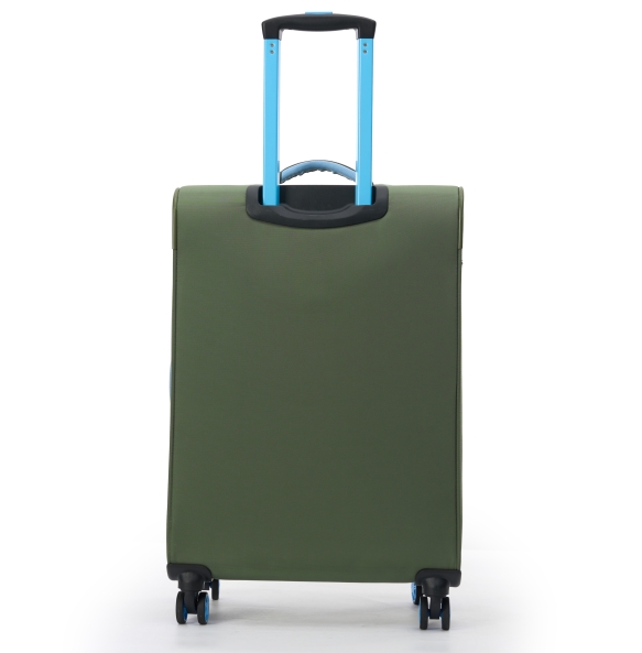 Bαλίτσα Μεσαία υφασμάτινη DIELLE 30/60 67x43x27/30 cm Πράσινο